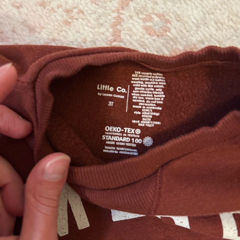 Little Co. by Lauren Conrad Merry Crew Pullover - Picture 3 of 5